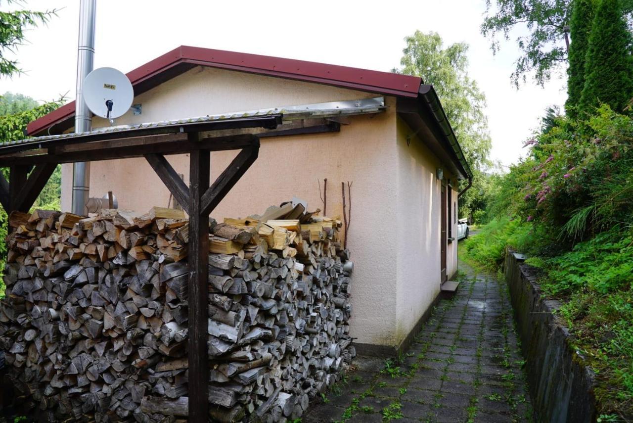 Ruhiges Ferienhaus Am Waldrand Mit Sauna Und Kamin - Hellaberg II Langenbach  Exterior foto