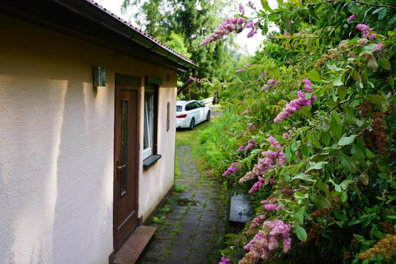 Ruhiges Ferienhaus Am Waldrand Mit Sauna Und Kamin - Hellaberg II Langenbach  Exterior foto