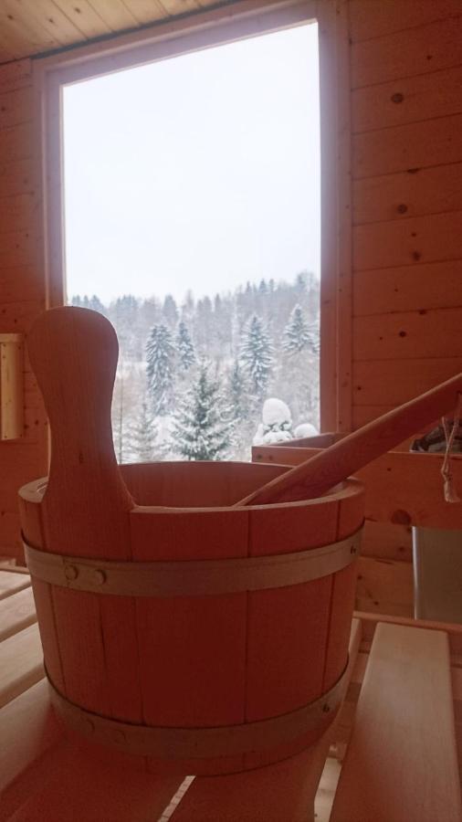 Ruhiges Ferienhaus Am Waldrand Mit Sauna Und Kamin - Hellaberg II Langenbach  Exterior foto